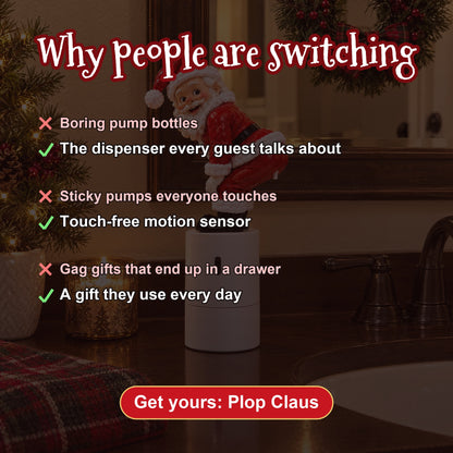 Plop Claus Automatic Soap Dispenser